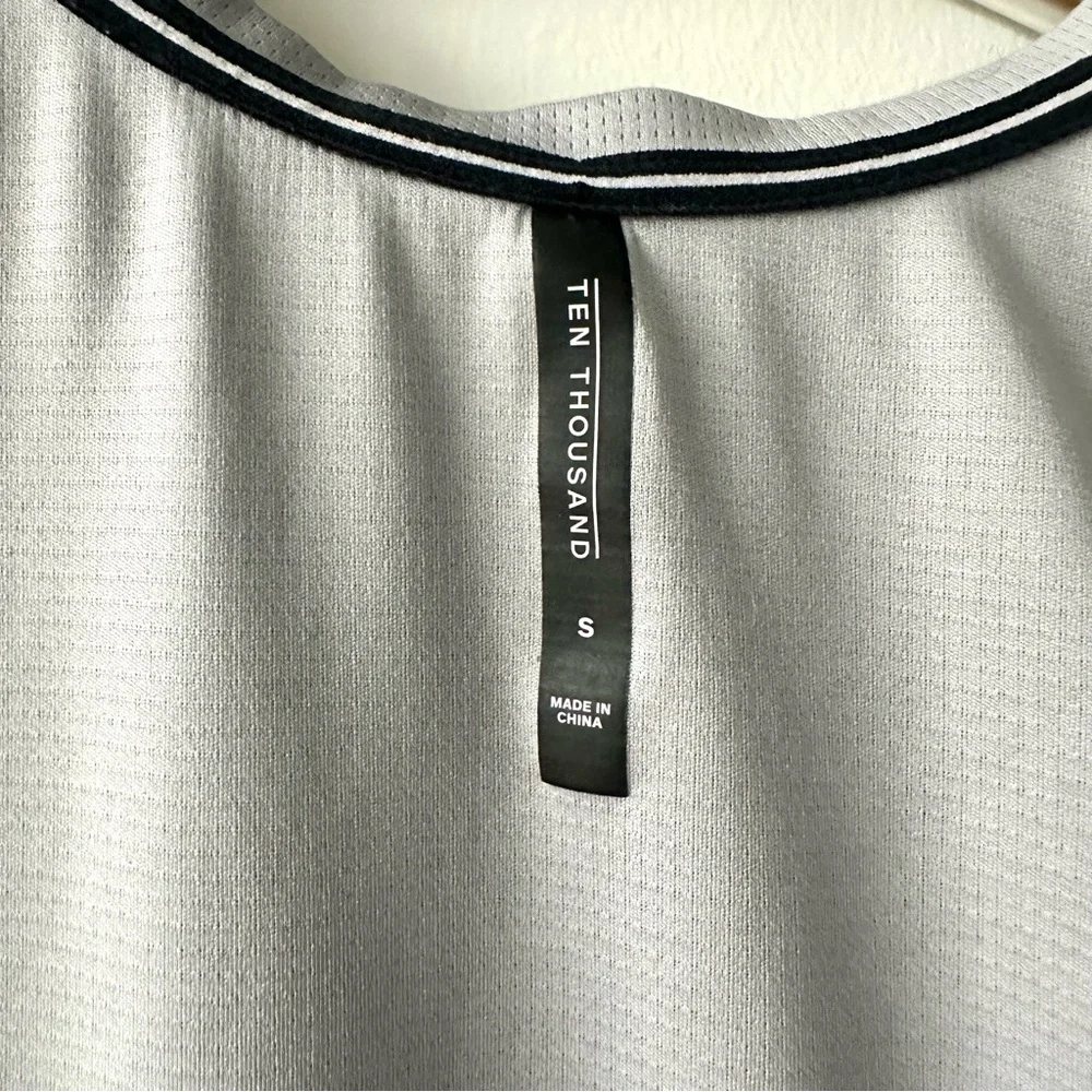 Ten Thousand The Lightweight Tank Men's Gray Sleeveless Lightweight Breathable S - Picture 5 of 9